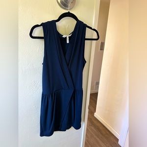 BCBG Navy Romper - size XS